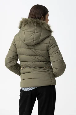 Chaqueta acolchada con capucha