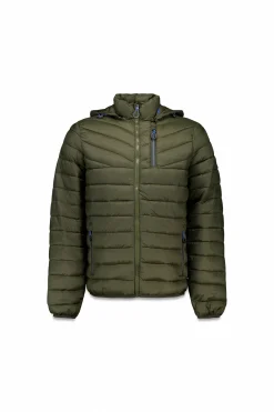 Chaqueta Acolchada con Capucha