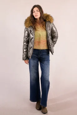 Chaqueta acolchada con capucha