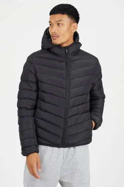 Chaqueta acolchada con capucha