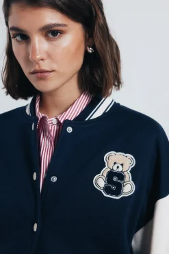 Chaqueta beisbolera oso