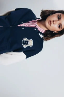 Chaqueta beisbolera oso