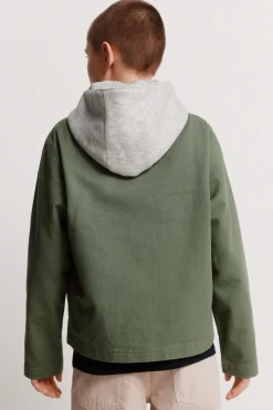 Chaqueta bici con capucha para ni&ntilde;o.