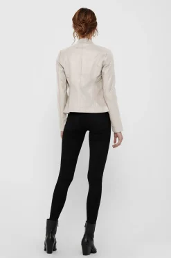 Chaqueta biker piel vegana