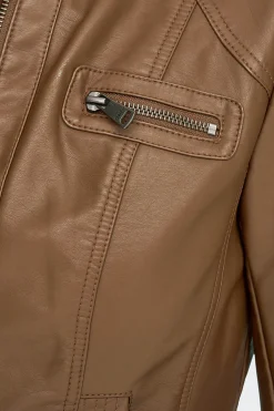 Chaqueta biker piel vegana