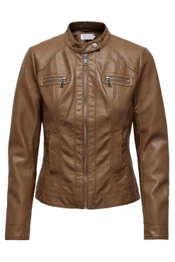 Chaqueta biker piel vegana