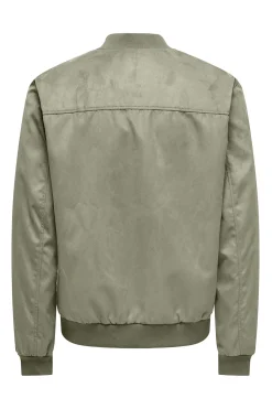 Chaqueta bomber antelina