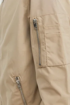 Chaqueta bomber corta