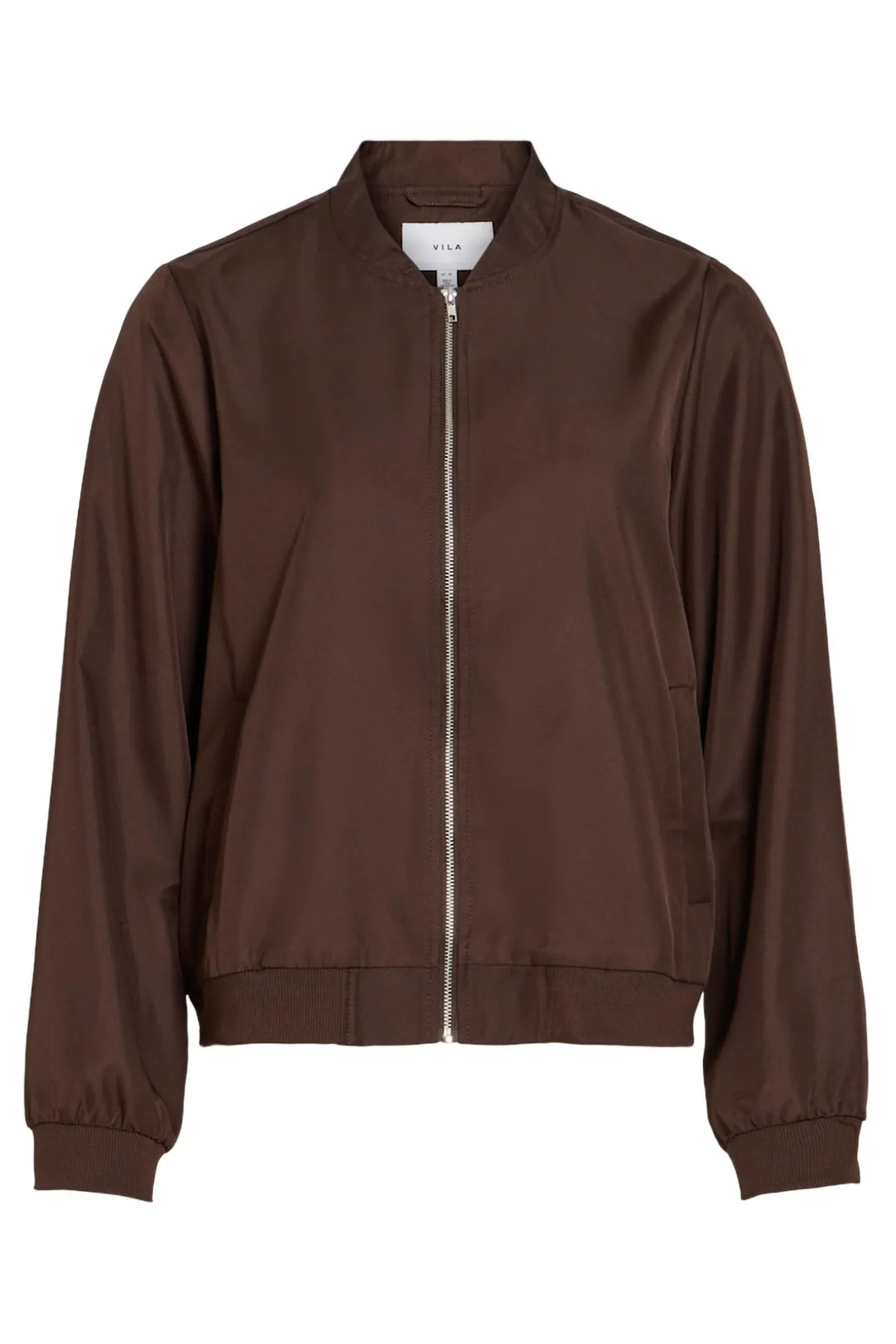 Chaqueta bomber satinada