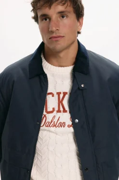 Chaqueta cuello pana