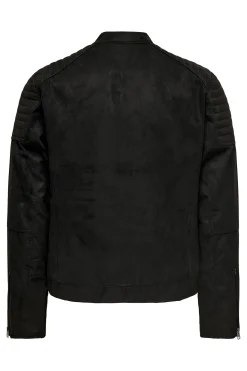 Chaqueta de hombre biker de suede.