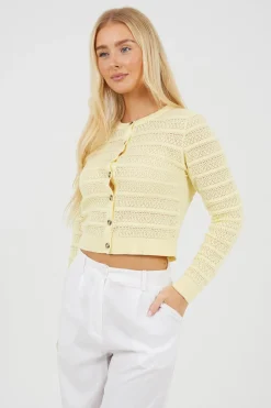 Chaqueta de punto troquelado