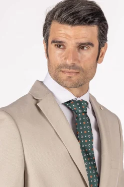 Chaqueta de Traje Beige