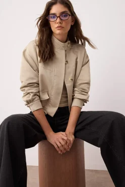 Chaqueta fina regular