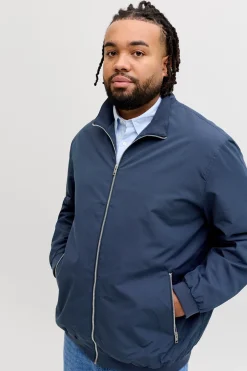 Chaqueta Harrington cuello alto