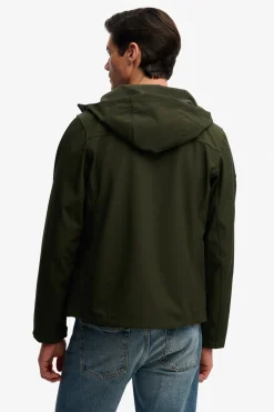 Chaqueta hombre sofshell con capucha