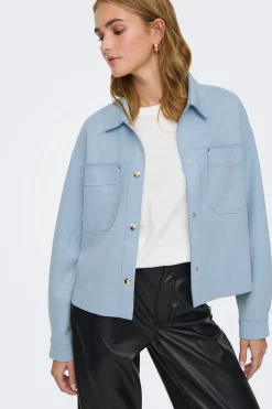 Chaqueta ligera antelina