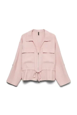 Chaqueta ligera con cuello camisero