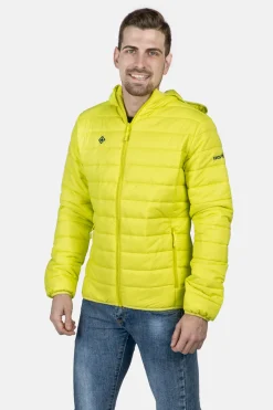 Chaqueta Ligera de Fibra con Capucha