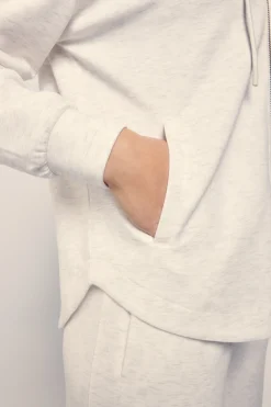 Chaqueta modal tacto suave gris