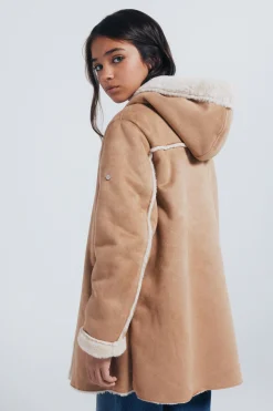 Chaqueta pa&ntilde;o cruzada ni&ntilde;a