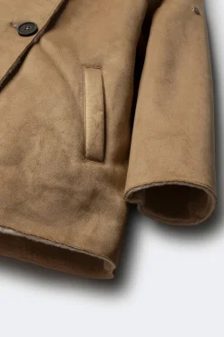 Chaqueta pa&ntilde;o cruzada ni&ntilde;a