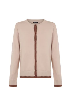 Chaqueta punto contraste