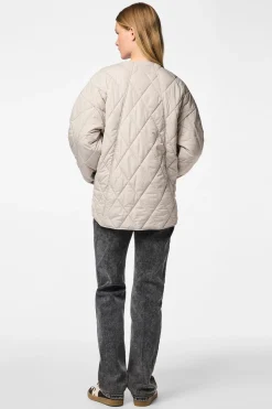 Chaqueta quilted botones