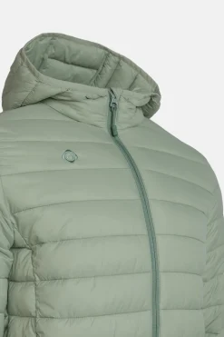 Chaqueta rellena de fibra ultraligera