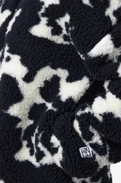 Chaqueta teddy cuadros