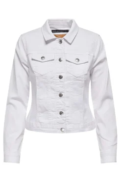 Chaqueta vaquera bolsillos delanteros