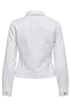 Chaqueta vaquera bolsillos delanteros