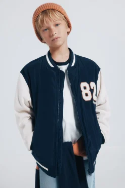 Chaqueta varsity beisbolera ni&ntilde;o