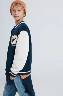 Chaqueta varsity beisbolera ni&ntilde;o