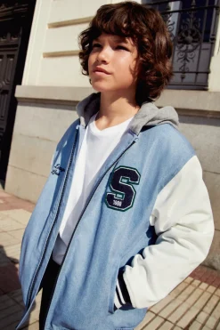 Chaqueta varsity beisbolera ni&ntilde;o