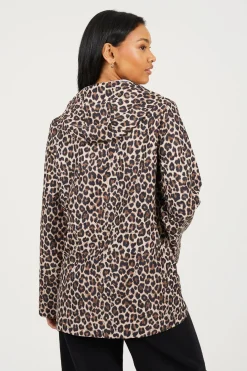 Chubasquero animal print