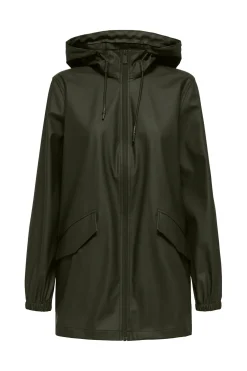Chubasquero con capucha