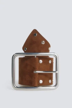 Cintur&oacute;n ancho ante tachas