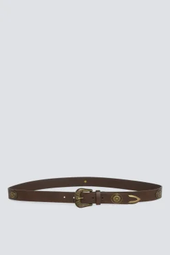 Cinturón cowboy metálico