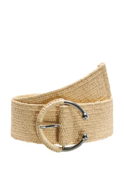 Cintur&oacute;n de rafia ajustable