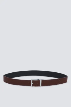 Cintur&oacute;n efecto piel reversible