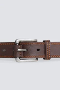 Cintur&oacute;n efecto piel reversible