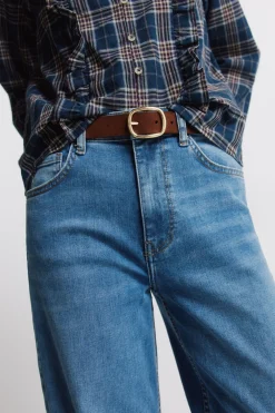 Cintur&oacute;n hebilla ovalada