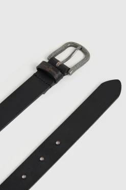 Cintur&oacute;n piel hebilla