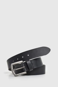 Cinturón piel hebilla