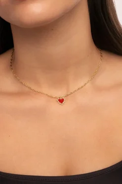 Collar Amour Ba&ntilde;o Oro