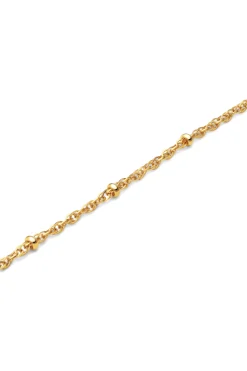 Collar Chance Acero Ba&ntilde;o Oro