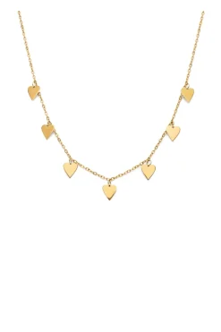 Collar Passion Acero Ba&ntilde;o Oro