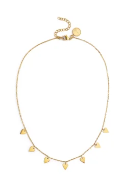 Collar Passion Acero Ba&ntilde;o Oro