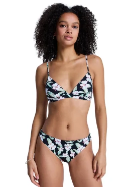 Conjunto bikini triangular tropical